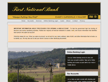 Tablet Screenshot of fnbevant.com